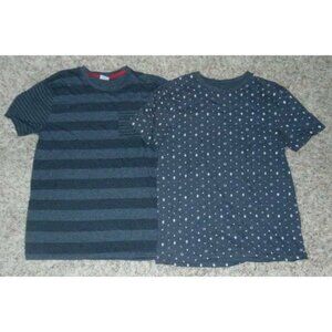 Mens DC & Urban Shirts 2 Pc Medium Gray Short Sleeve Pocket Crewneck Tees